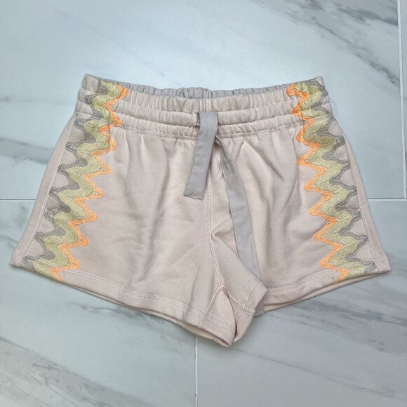 Free People FP Movement Feeling Wavy Shorts 'Light Sand' OB1919141 Multi-Size